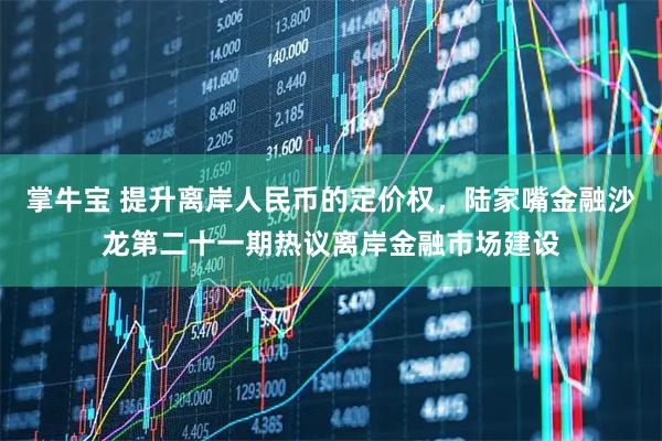 掌牛宝 提升离岸人民币的定价权，陆家嘴金融沙龙第二十一期热议离岸金融市场建设